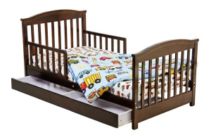 Dream On Me Toddler Bed With Storage Drawer